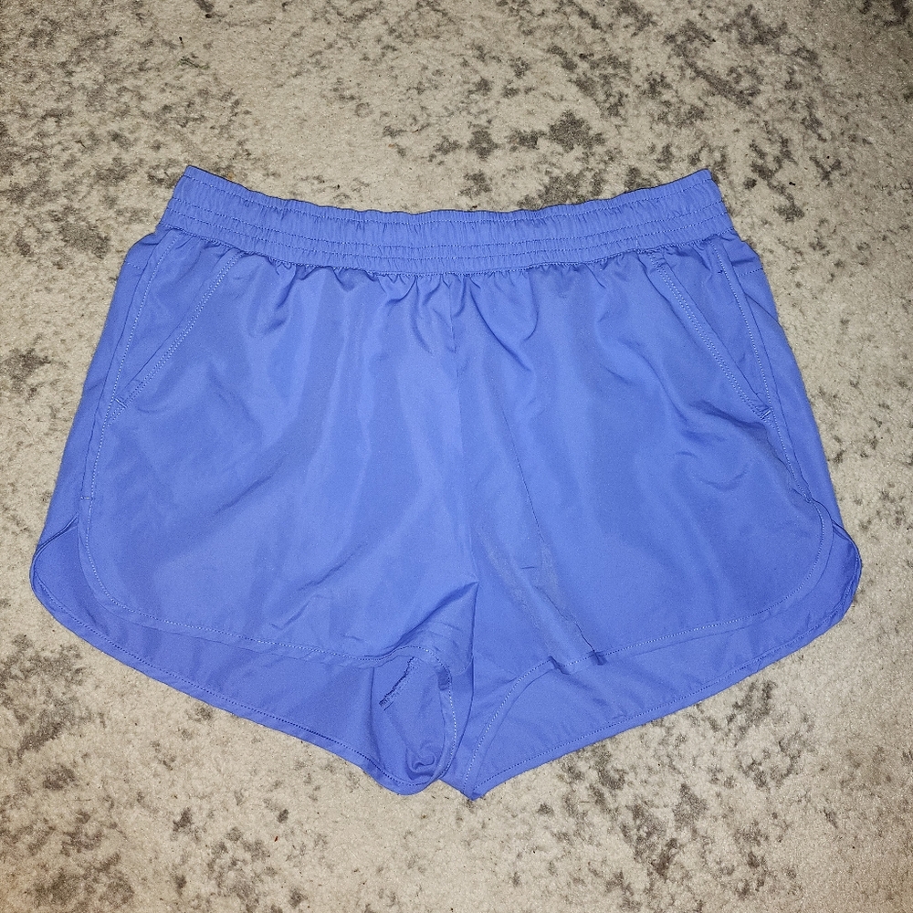 Athletic Works Bright Periwinkle Blue Active Shorts - Picture 2 of 6